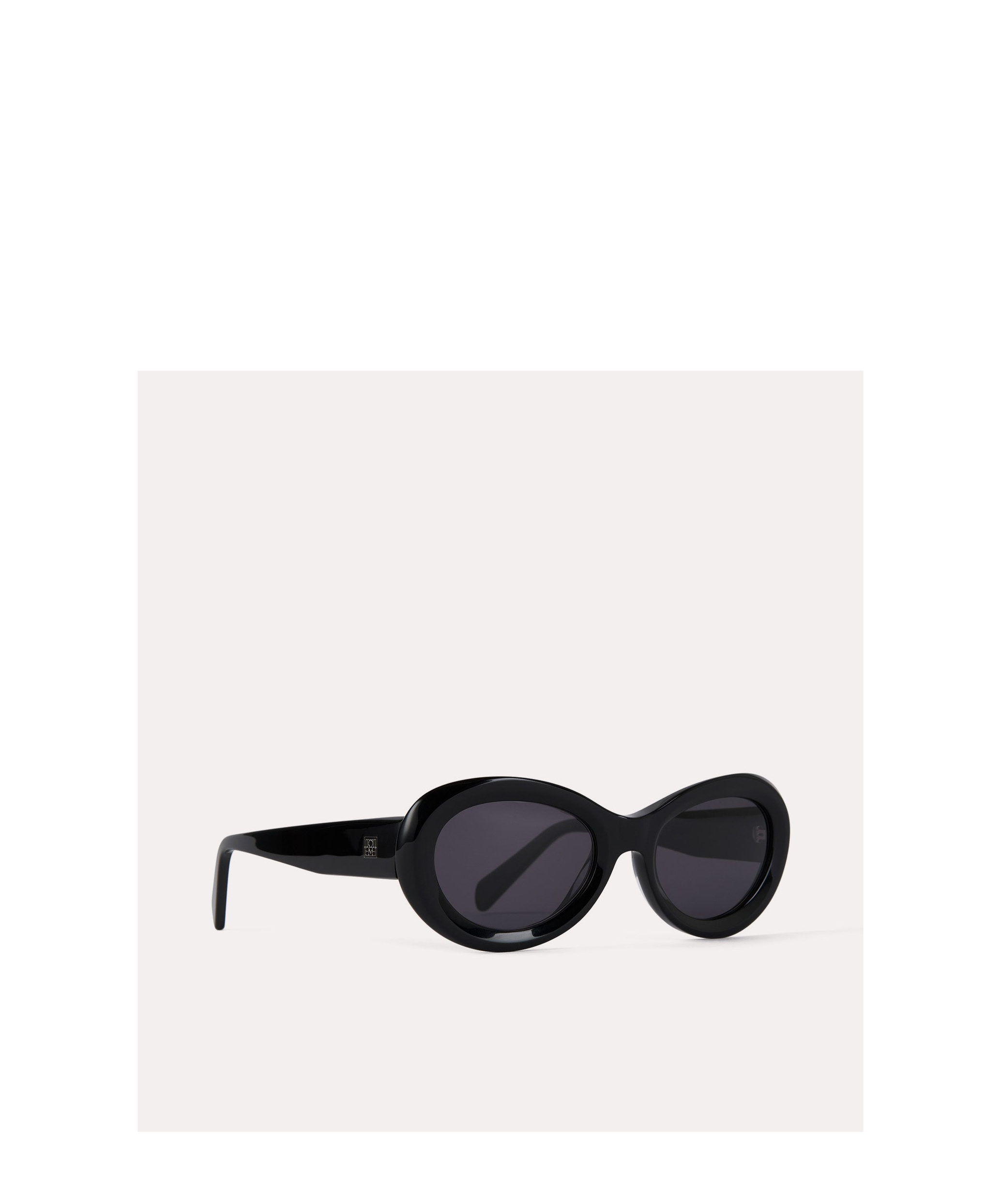 TOTÊME TOTÊME OVAL FRAME SUNGLASSES