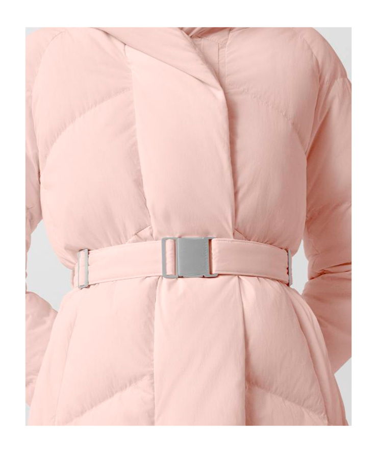 CANADA GOOSE CANADA GOOSE MARLOW BELTED PADDED PARKA COAT 