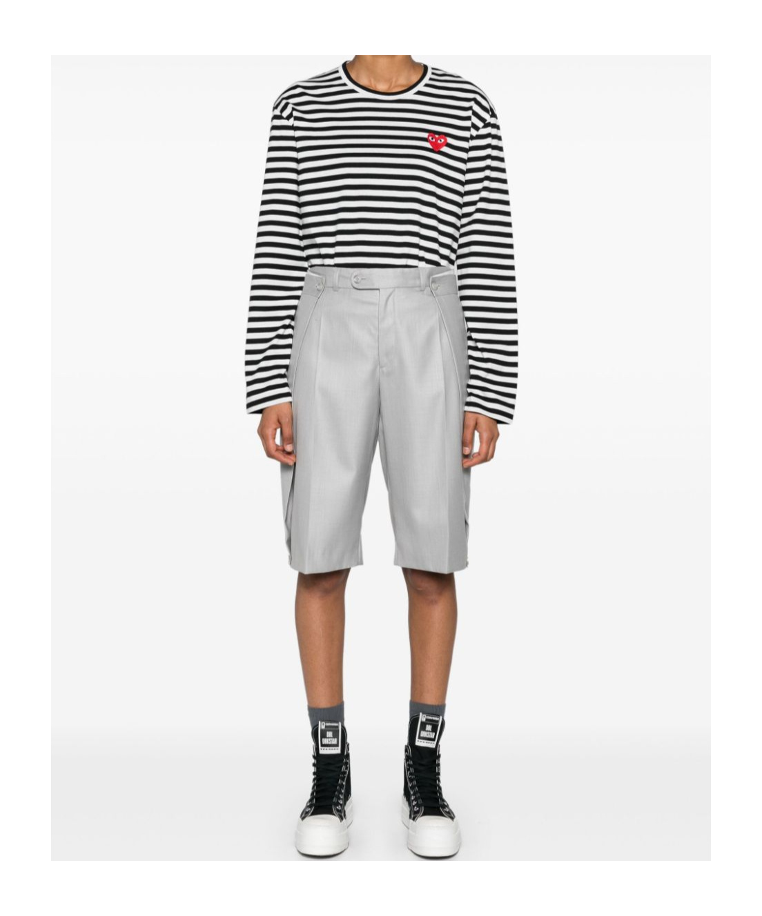 COMME DES GARÇONS STRIPED T-SHIRT 