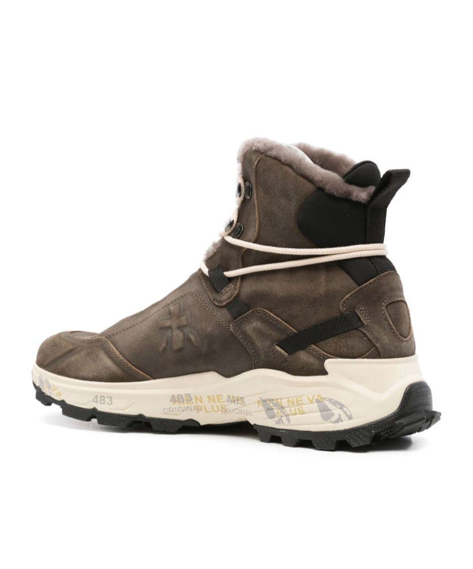 Premiata High Help Casual Shoes In Multicolor