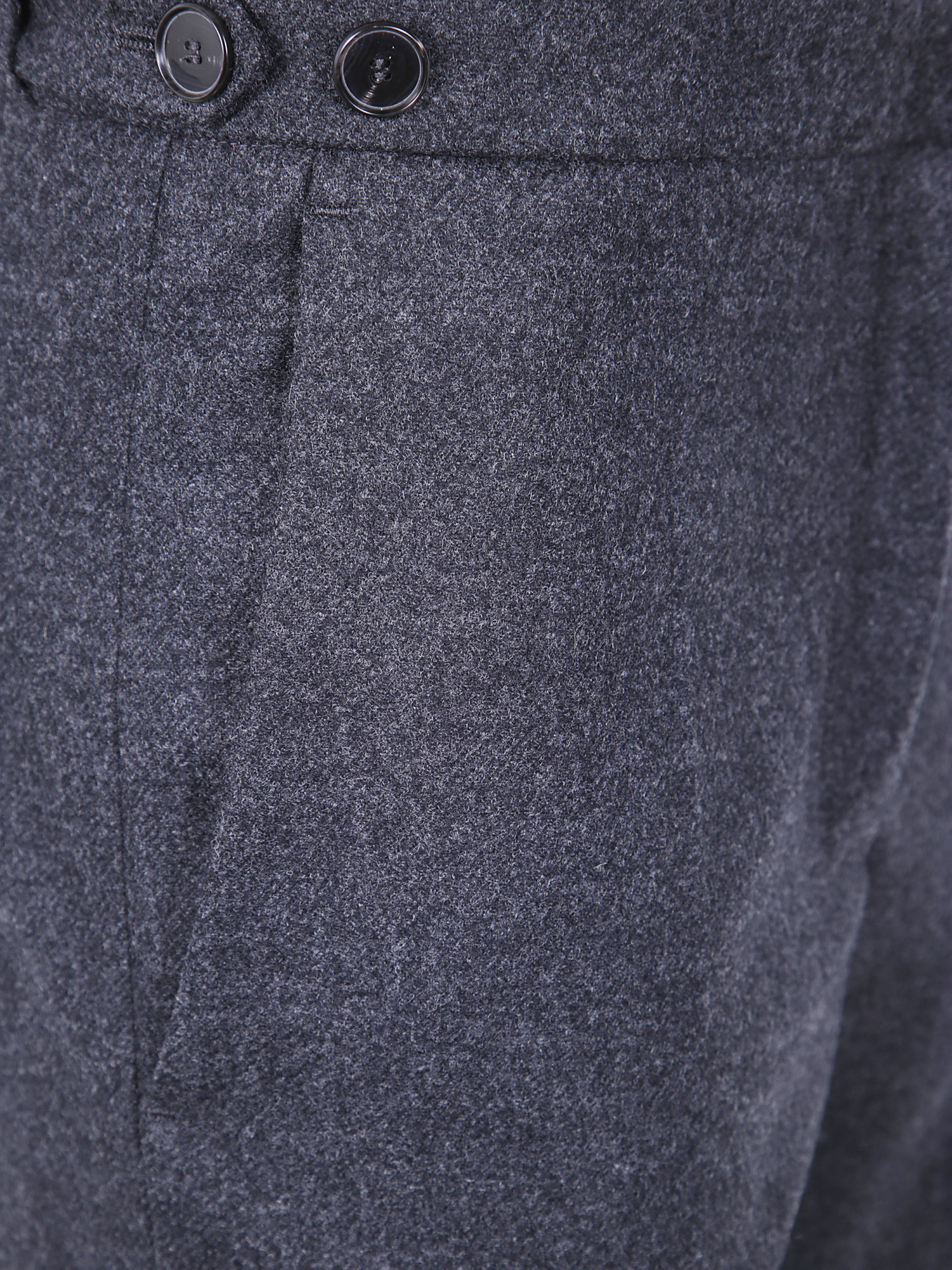 Darkpark Tailored Wool Pants With Pleats And Pockets In Blue