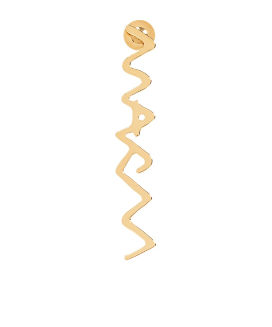 Marni Symbol Drop Earrings In Gold