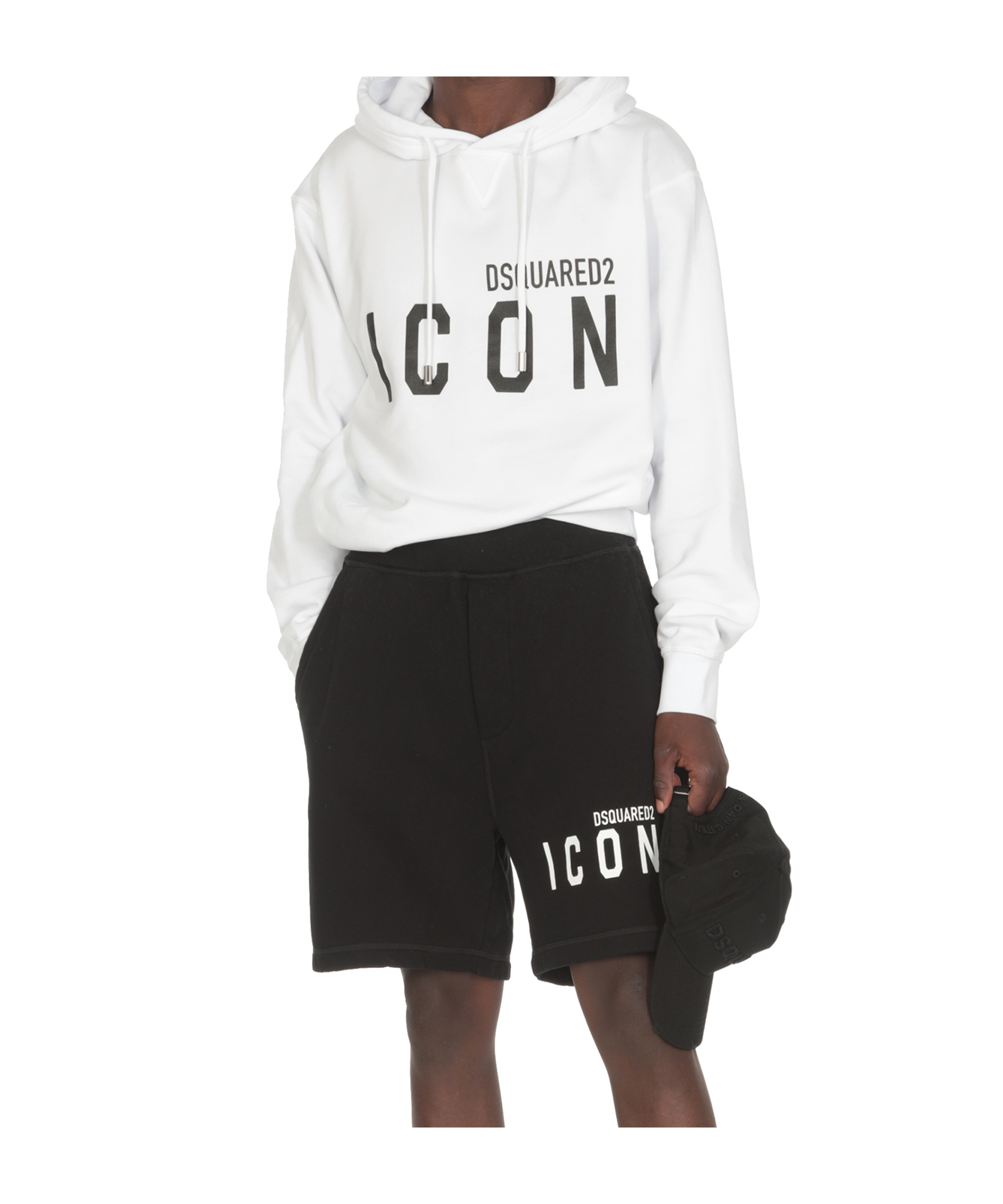 Shop Dsquared2 Logo-print Hoodie In White