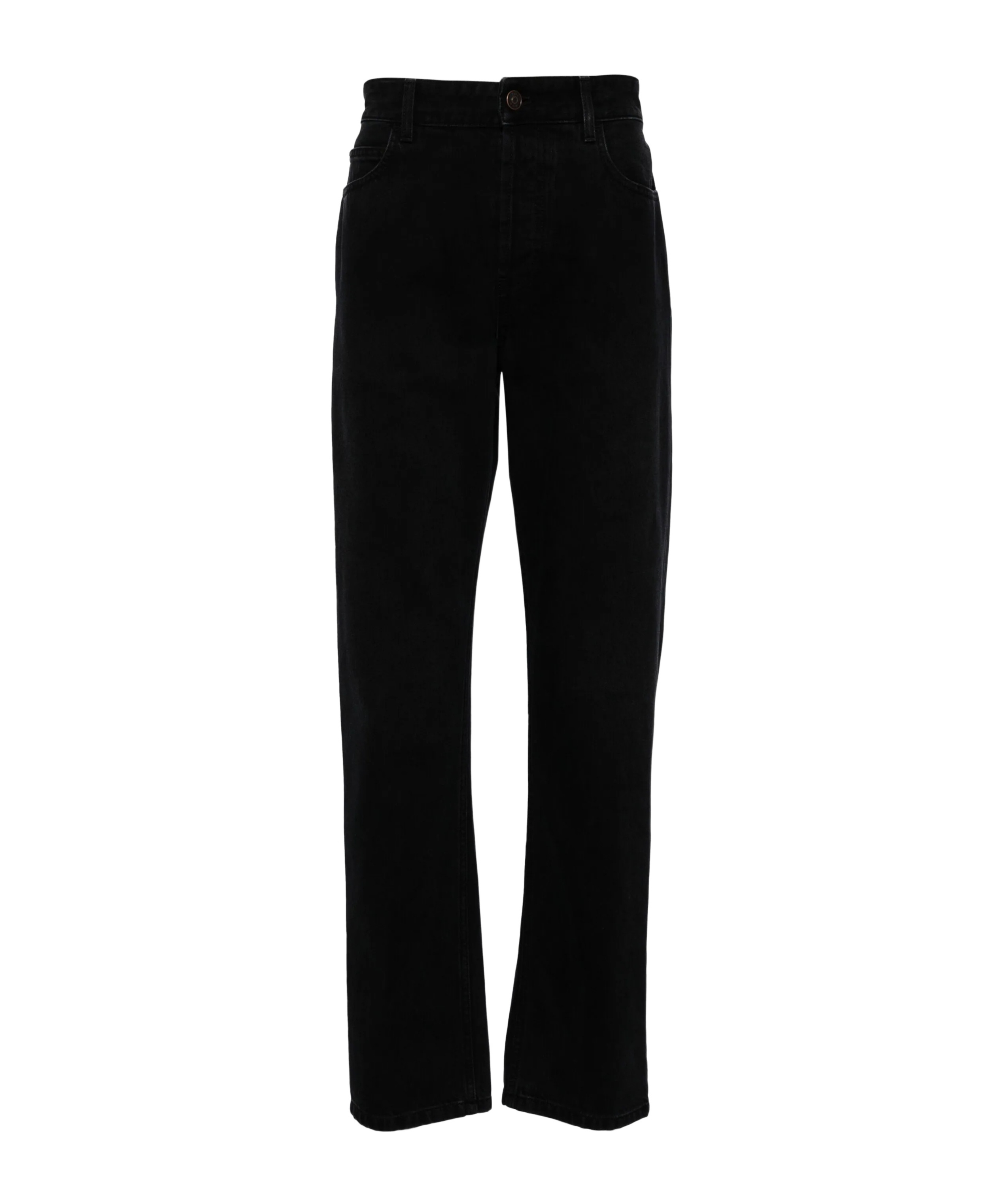 The Row Carlisle Slim-fit Jeans In Black