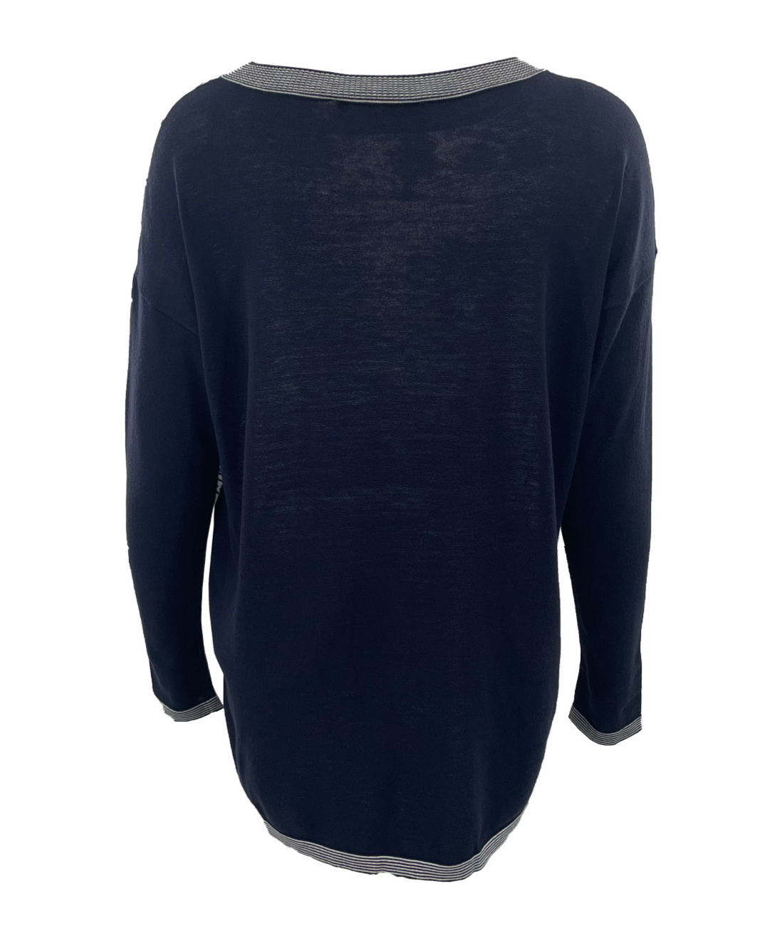 Weekend Max Mara Long-sleeved Sweater In Gray