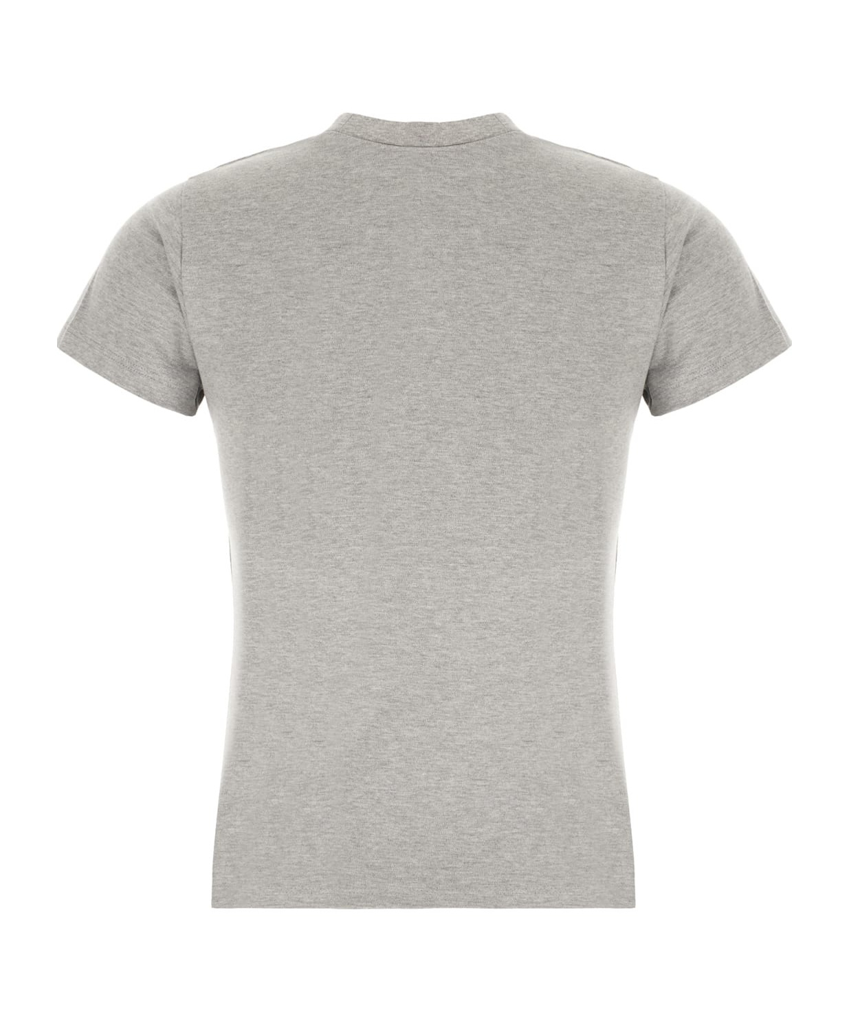Alexander Mcqueen Cotton T-shirt In Gray