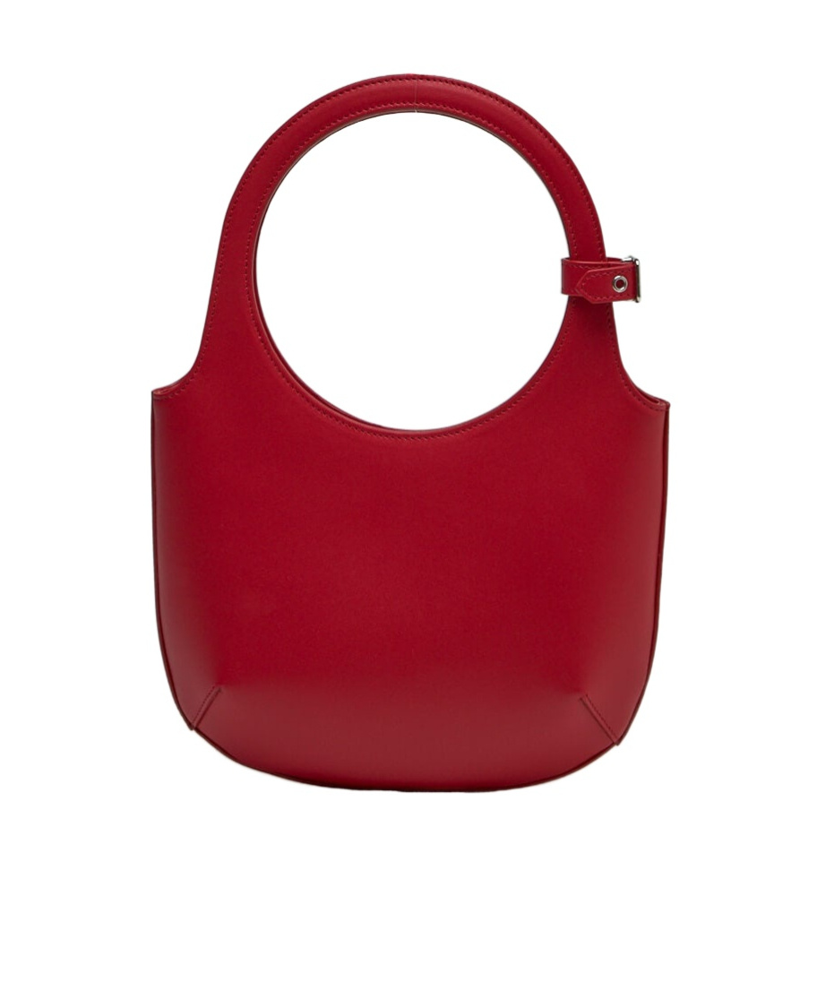 Courrèges Holy Handtasche Aus Leder In Red