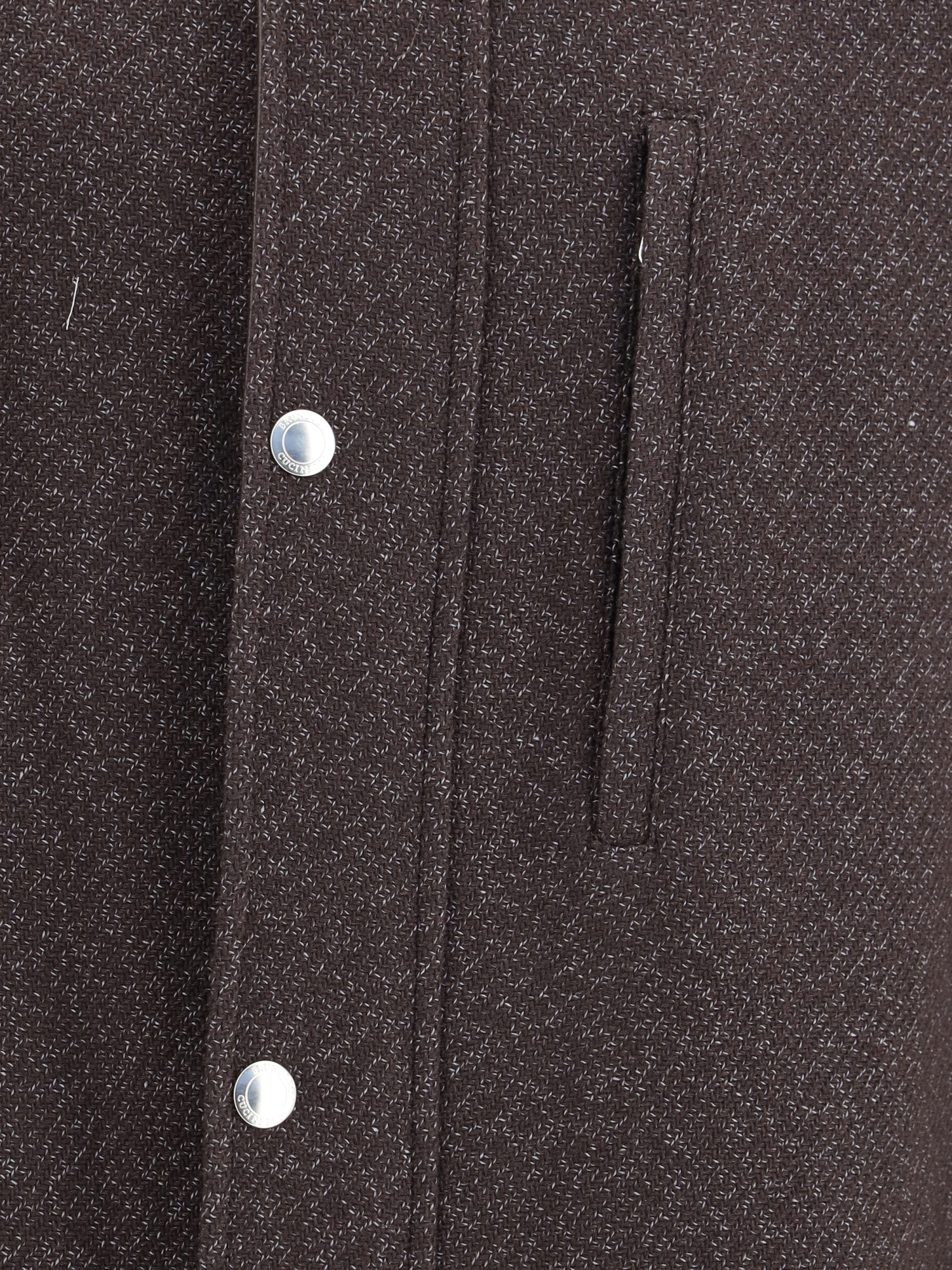 Brunello Cucinelli Long-sleeved Casual Jacket In Black