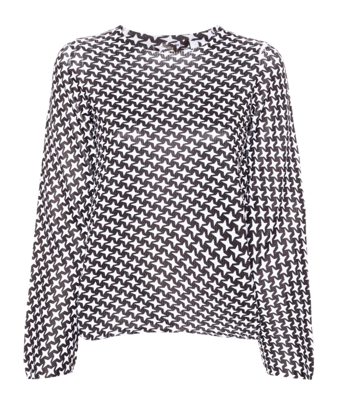 Shop Comme Des Garçons Long-sleeved Top In Black