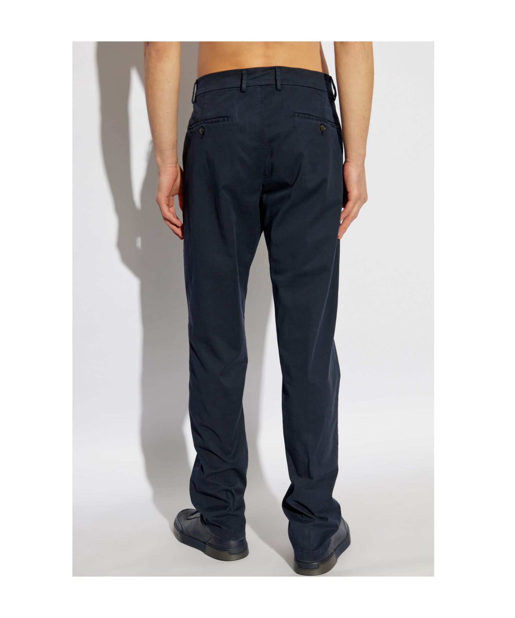 Paul & Shark Belt Loop Track Pants In Black