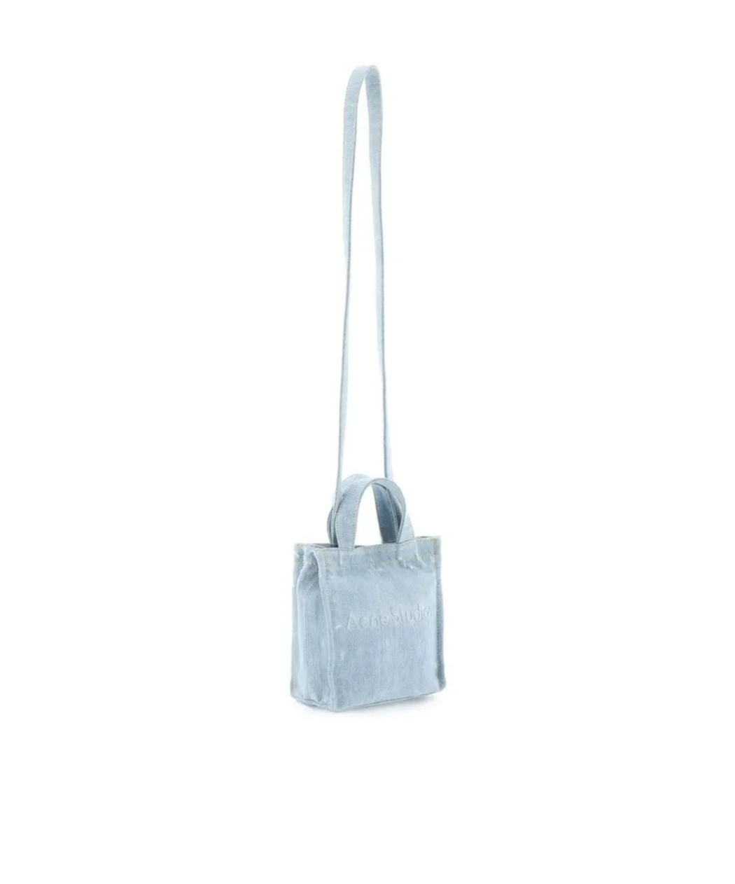 ACNE STUDIOS MINI DENIM TOTE BAG