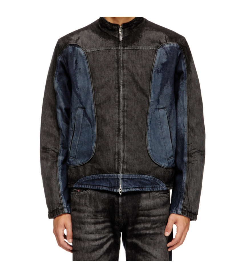 Diesel D-blenk-s Jacket In Multi