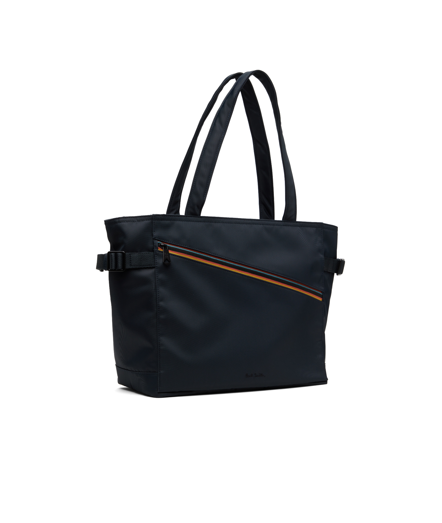 Paul Smith Double Handle Tote Bag In Navy Blue