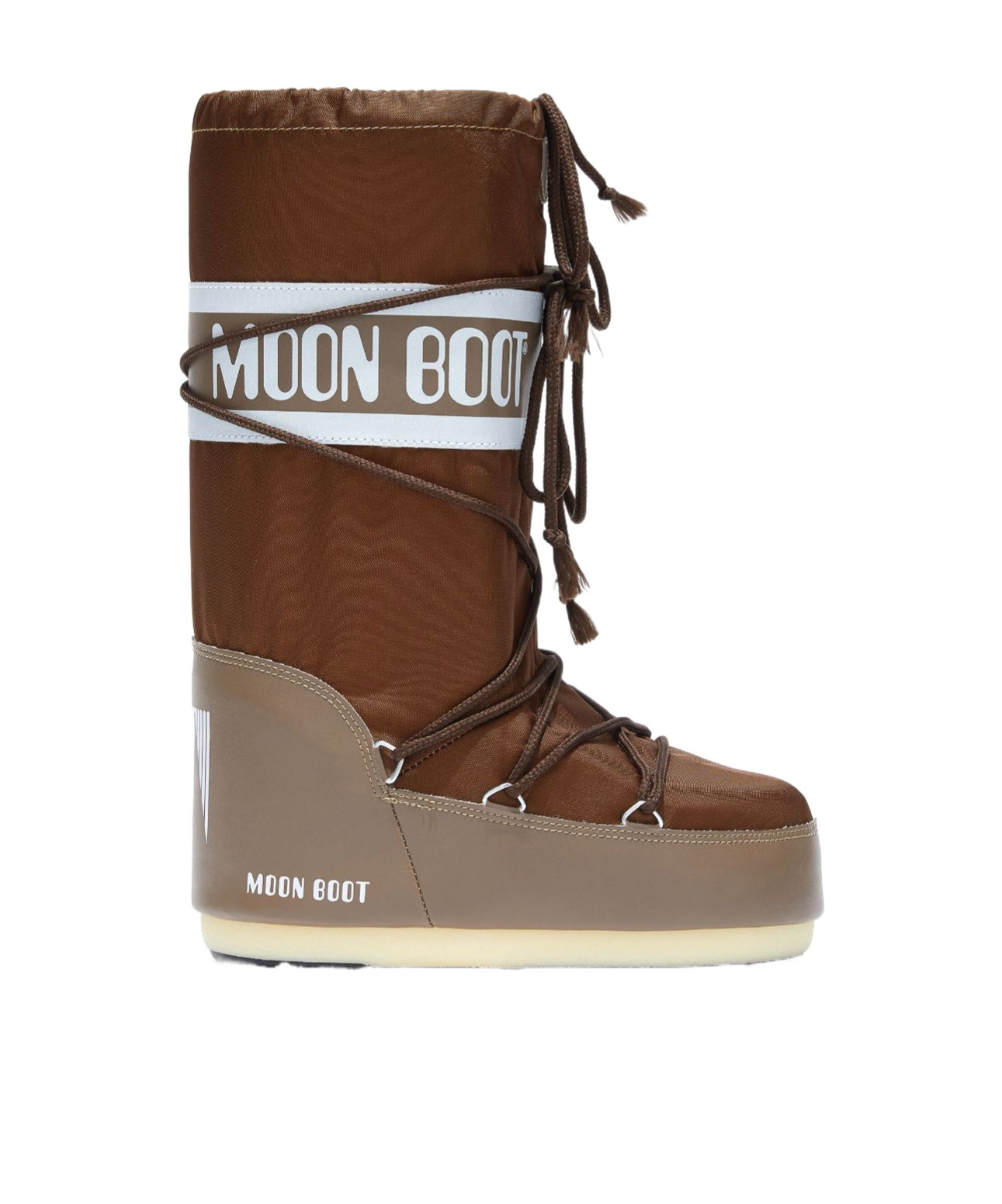 Moon Boot Round Head Snow Boots In Brown