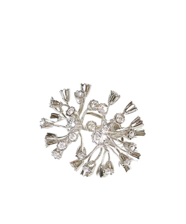 Lanvin Silver Traviata Ring<br/> In White