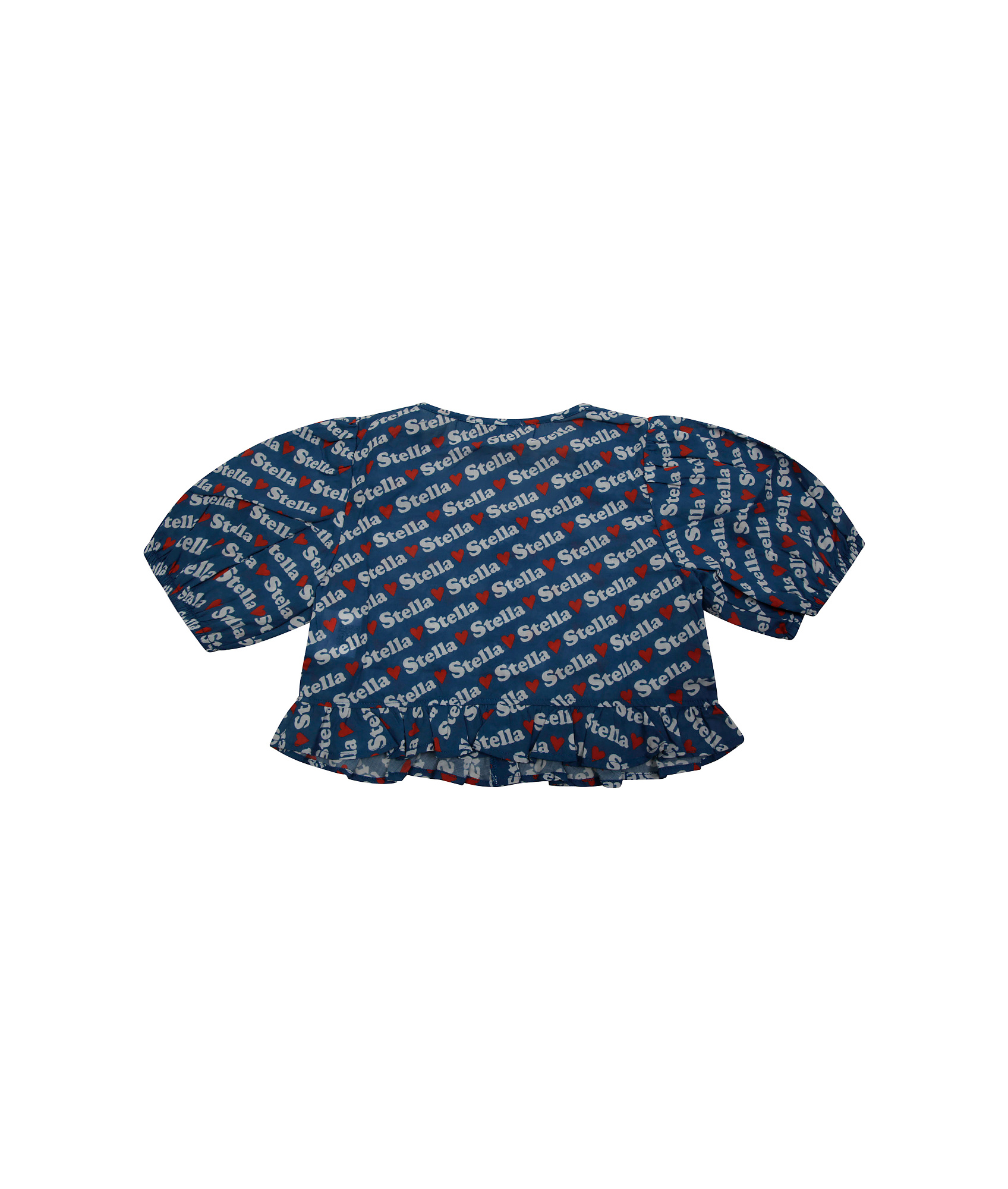 Stella Mccartney Printed Shirt In Blue