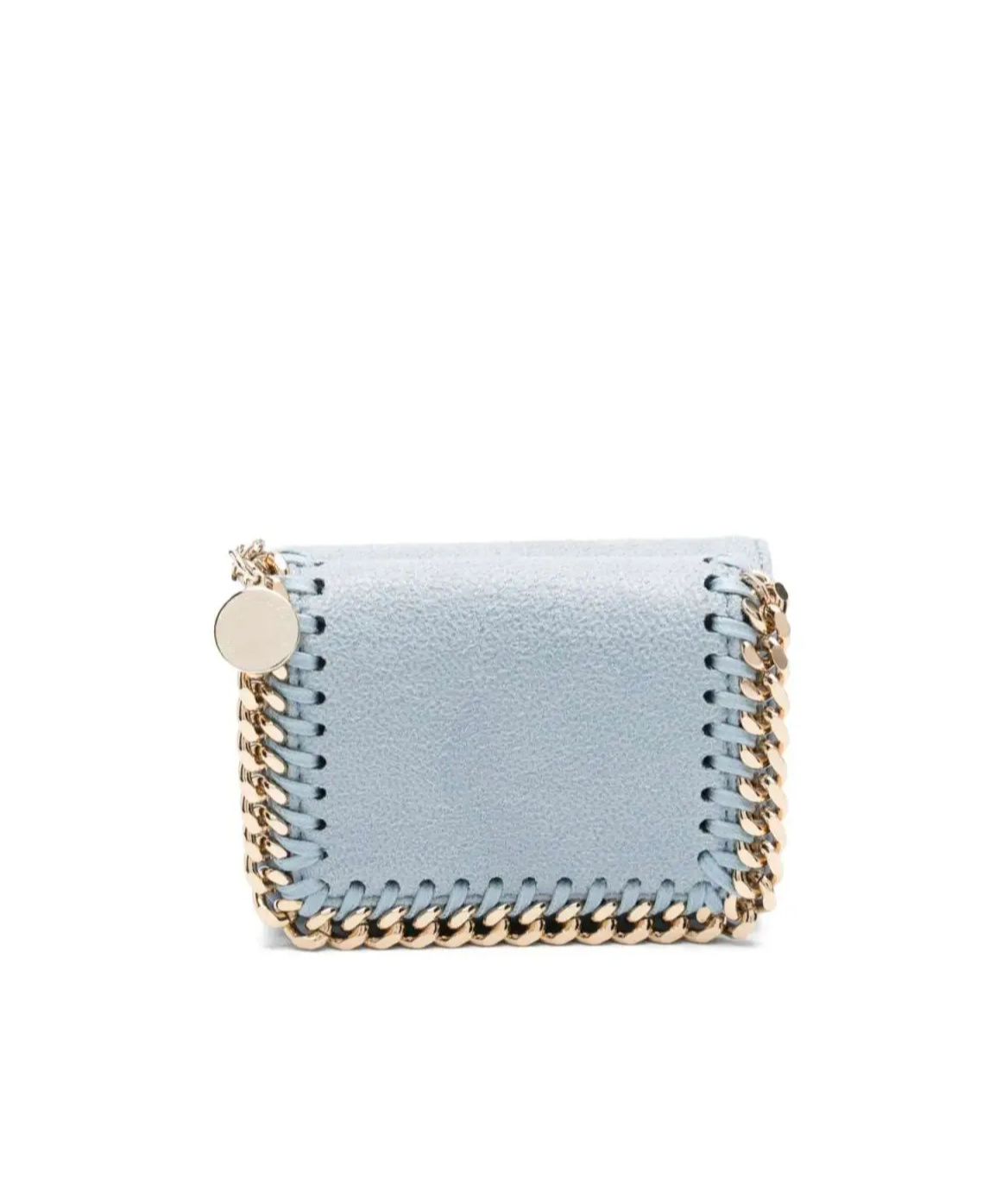 Stella Mccartney Trifold Wallet In Gray