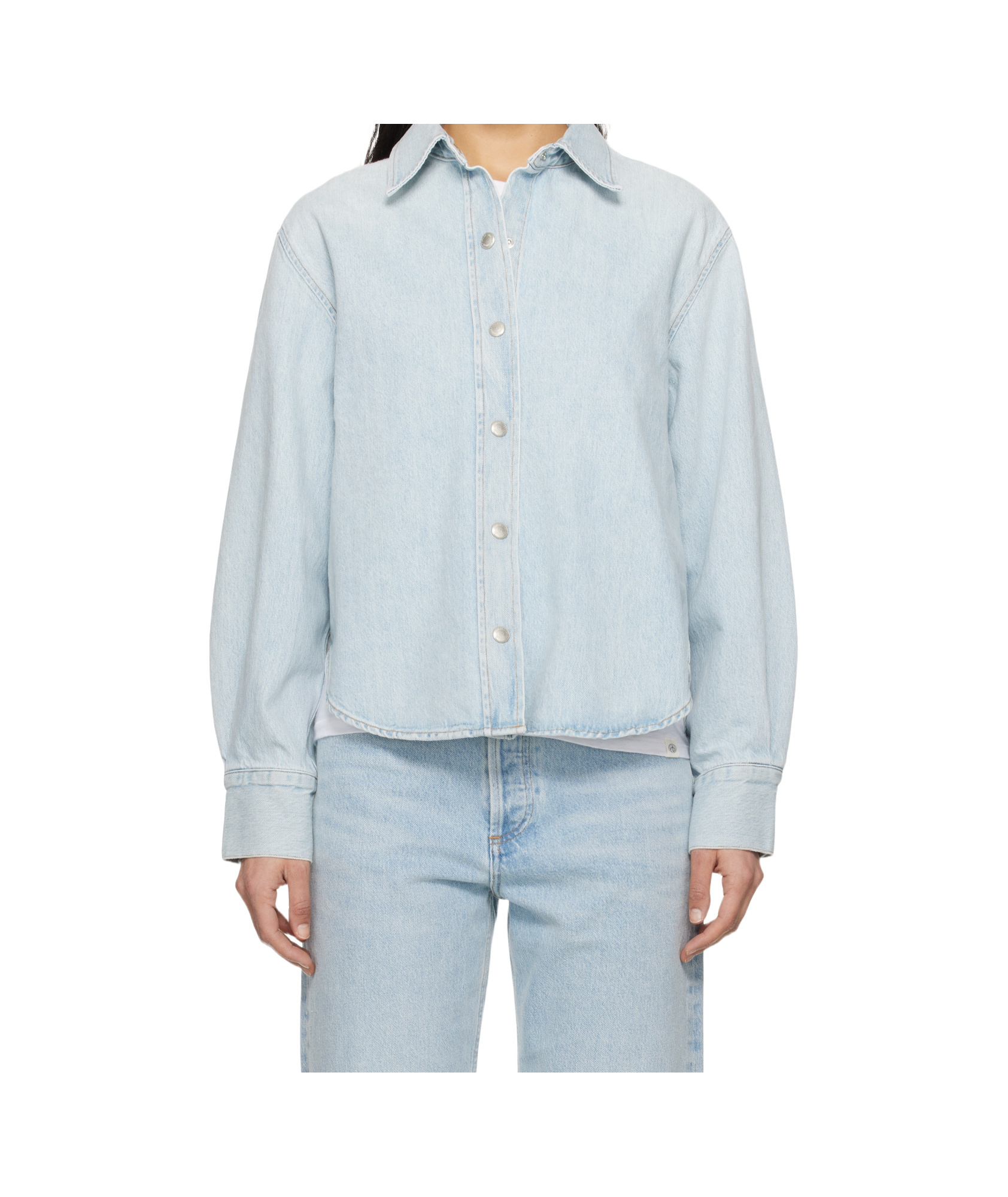 Agolde Long Sleeve Denim Shirt