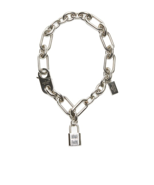 ACNE STUDIOS PADLOCK CHAIN NECKLACE