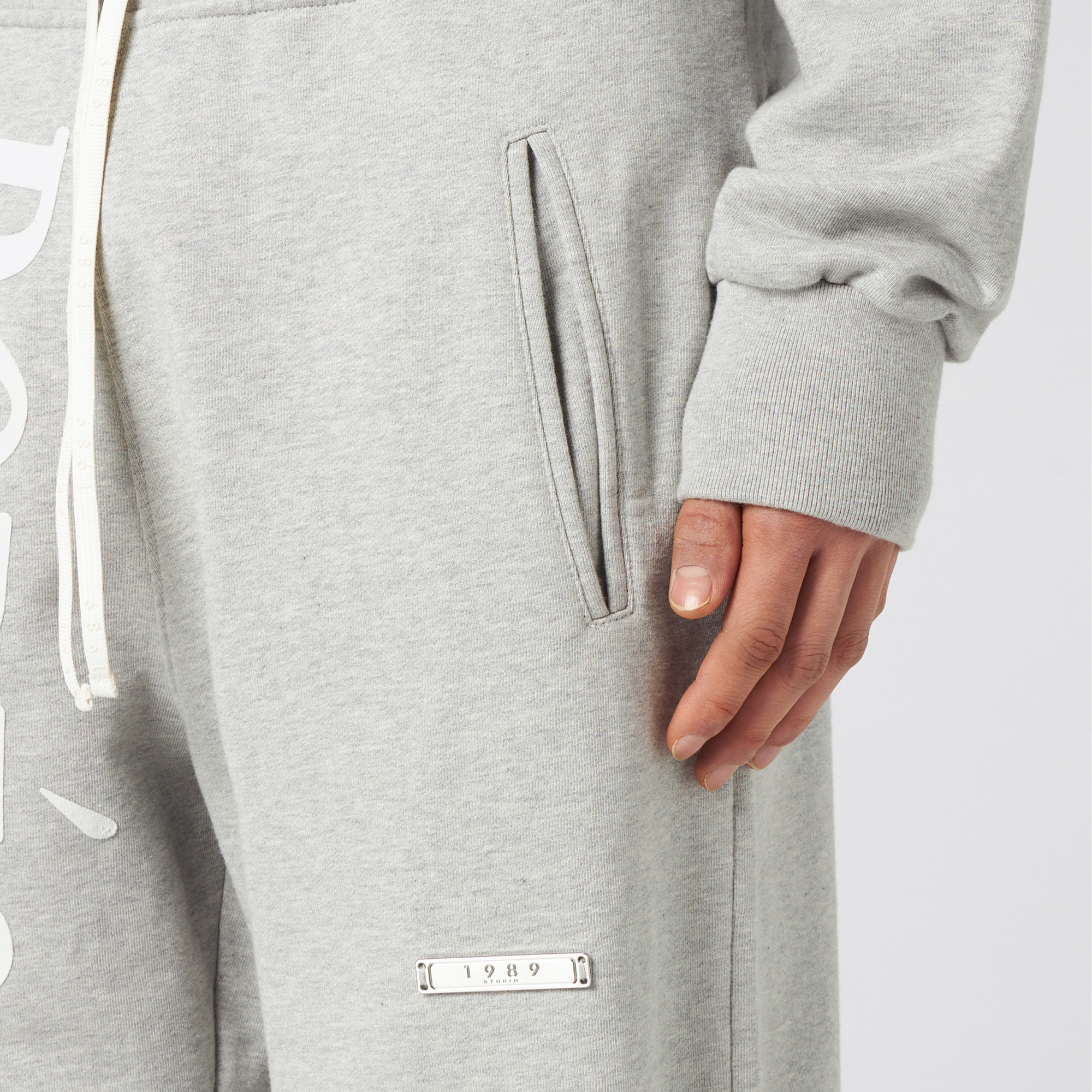 1989 Studio Melange Tracksuit Trousers Rodeo Style In Grey