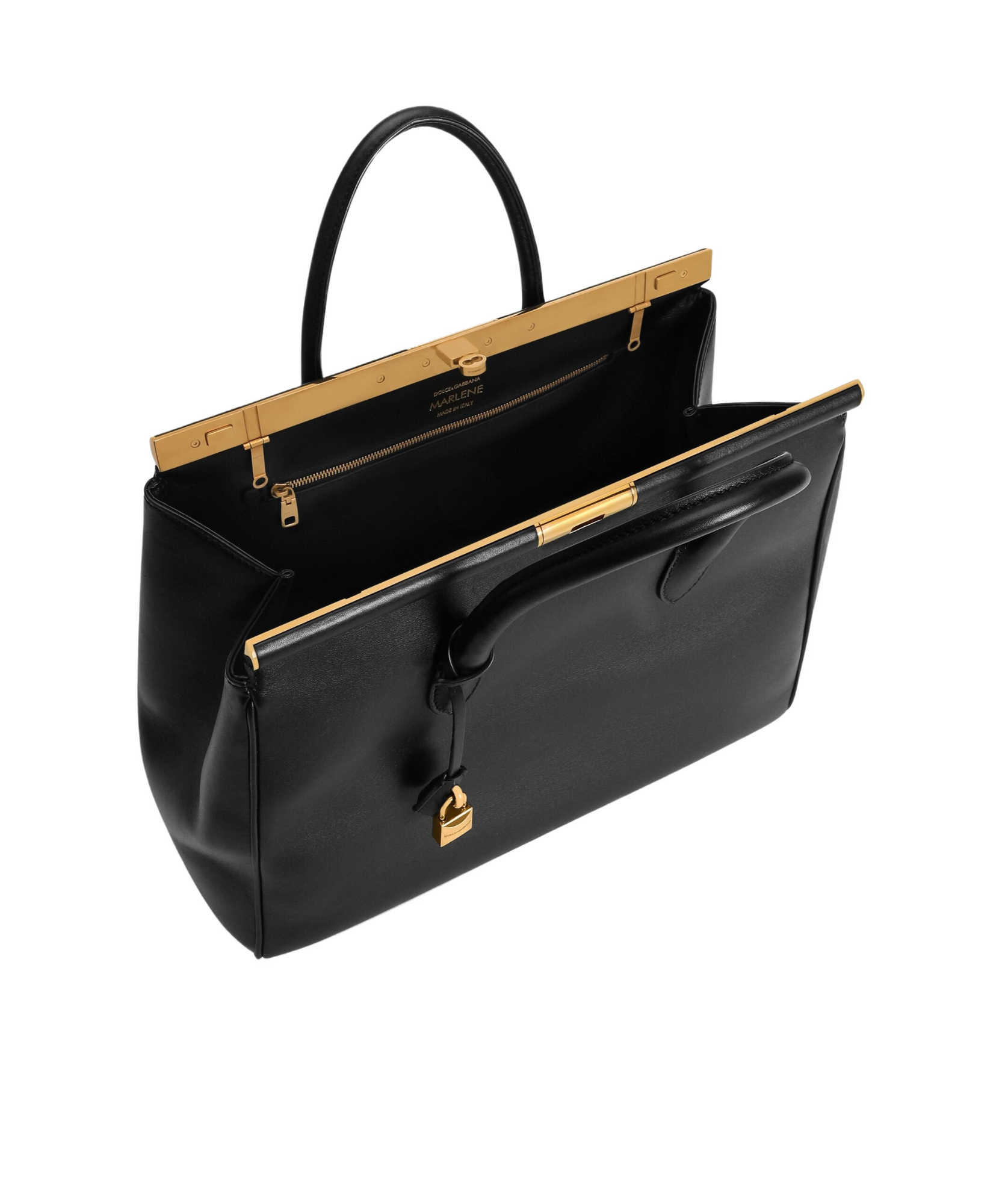 Dolce & Gabbana Sicily Tote Bag In Black