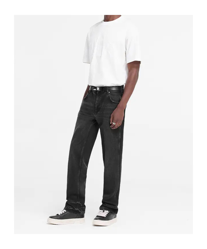 Represent R2 Straight-leg Jeans In Black