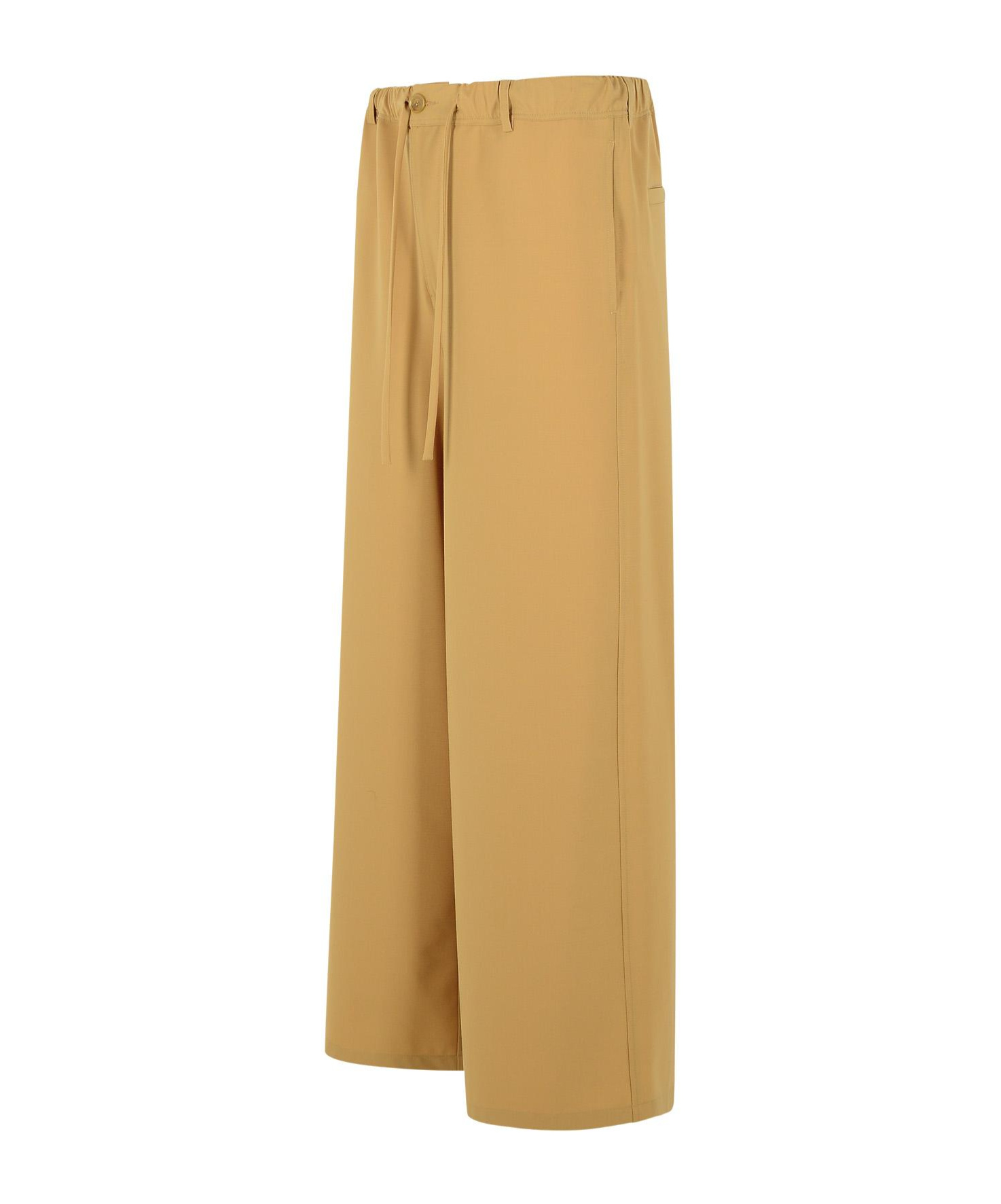 Marni Elastic Waistband Casual Pants In Nude