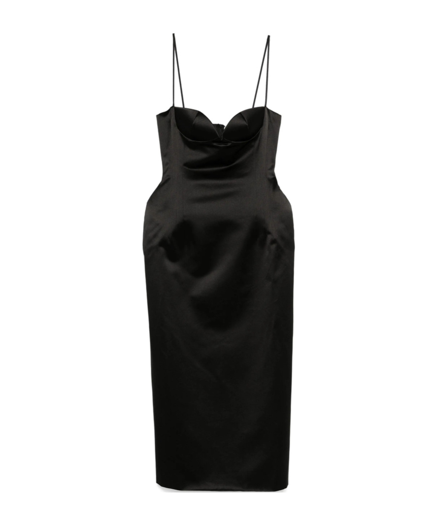 Magda Butrym Suspender Dress In Black