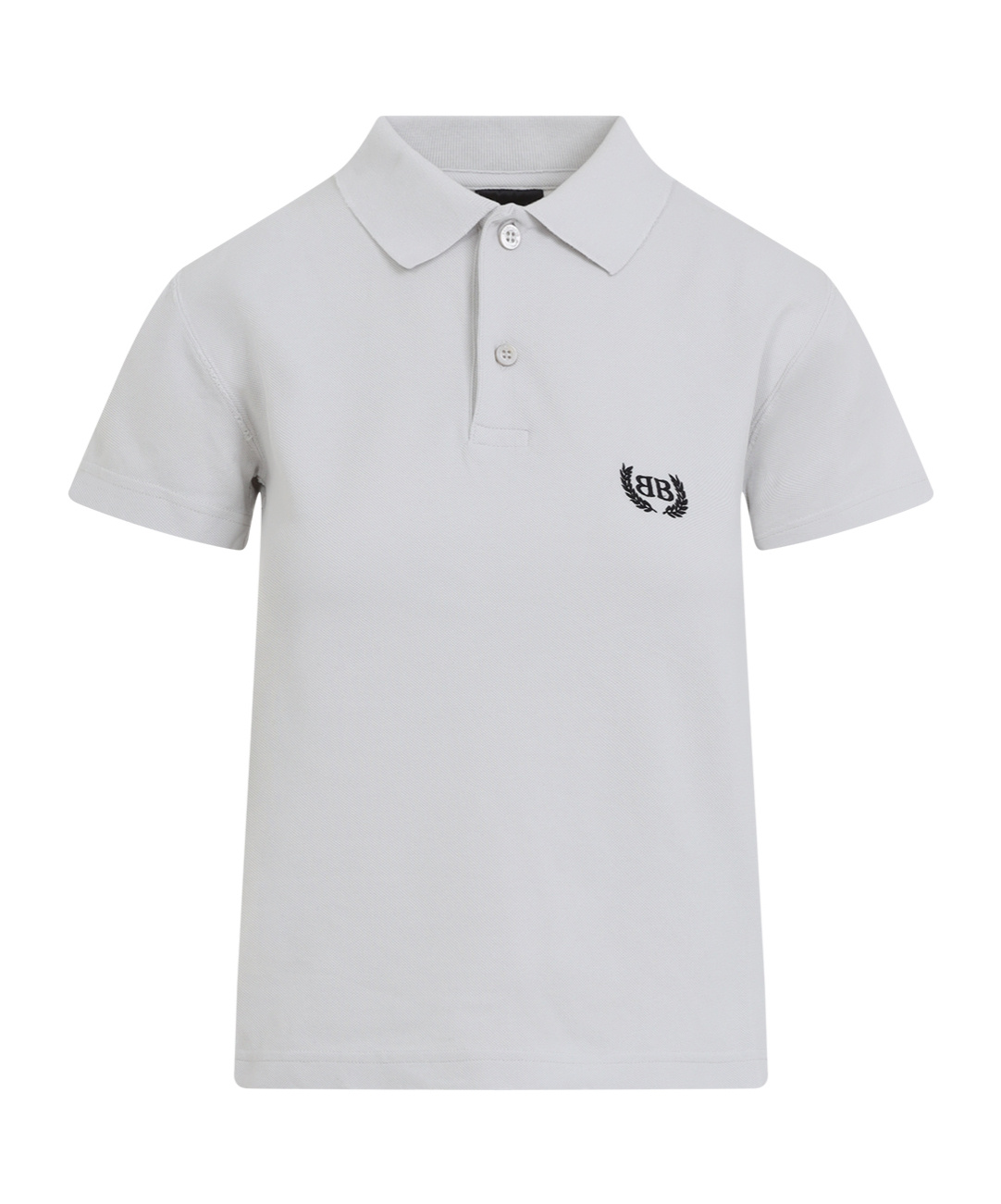 Balenciaga Logoed Polo Shirt In Dirty White