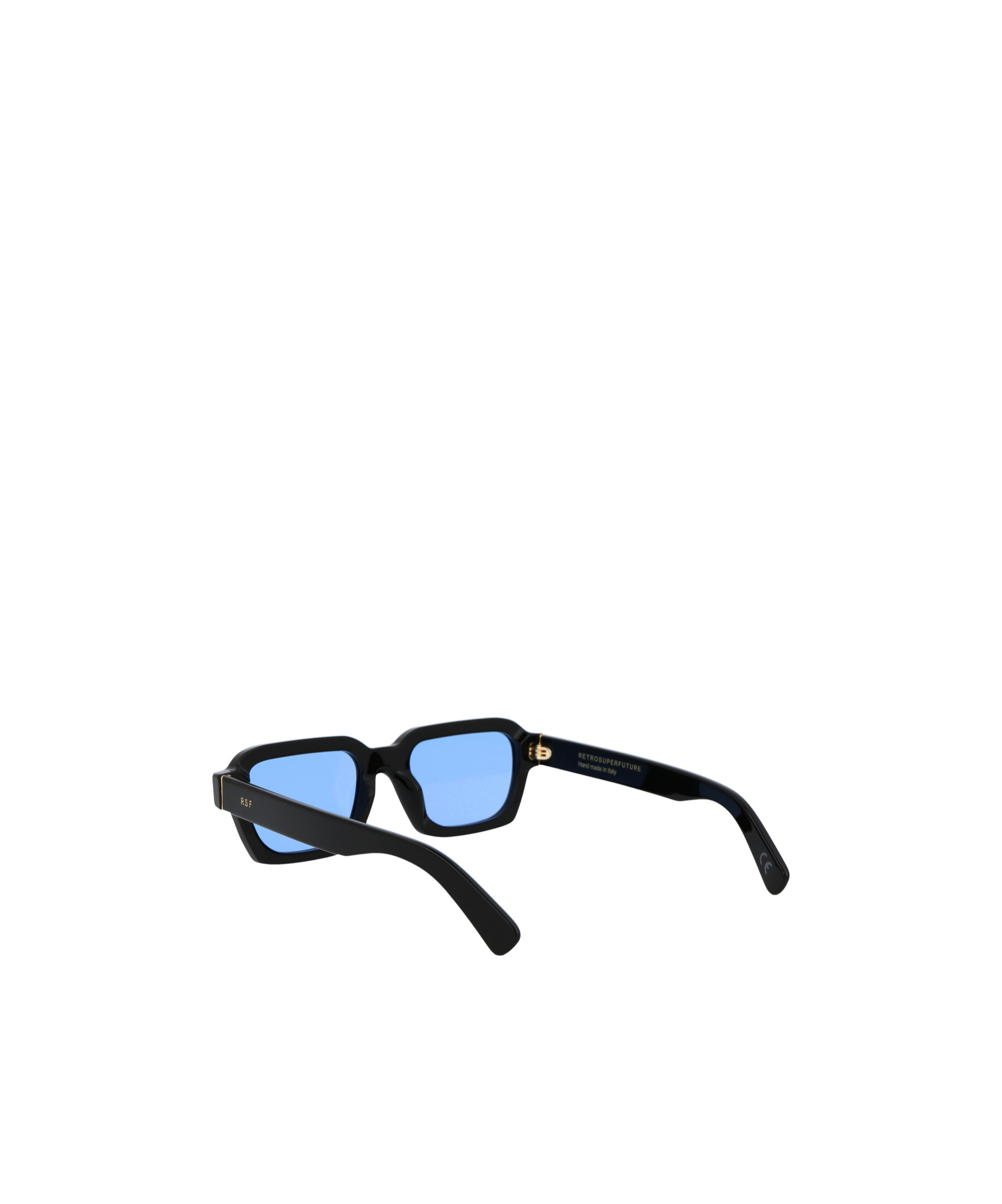 Retrosuperfuture Caro Rectangular-frame Sunglasses In Blue