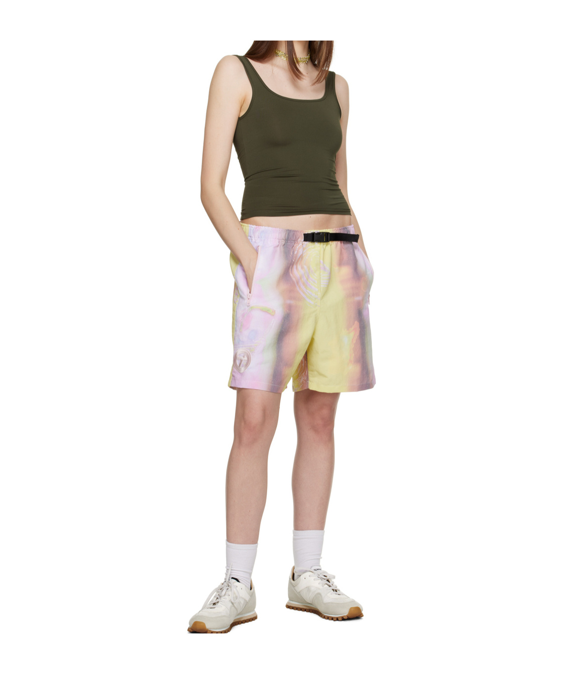 Open Yy Beach Shorts In Multi