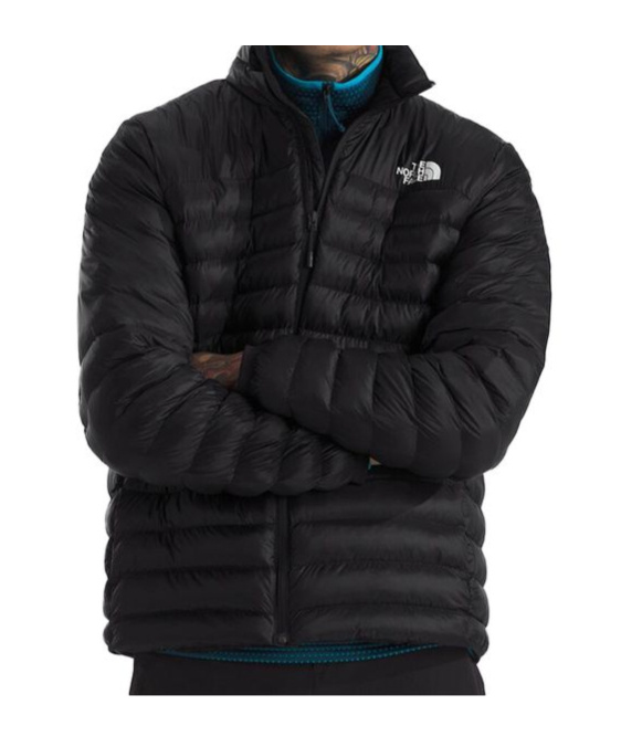 The North Face Logo-print Padded Jacket In Black