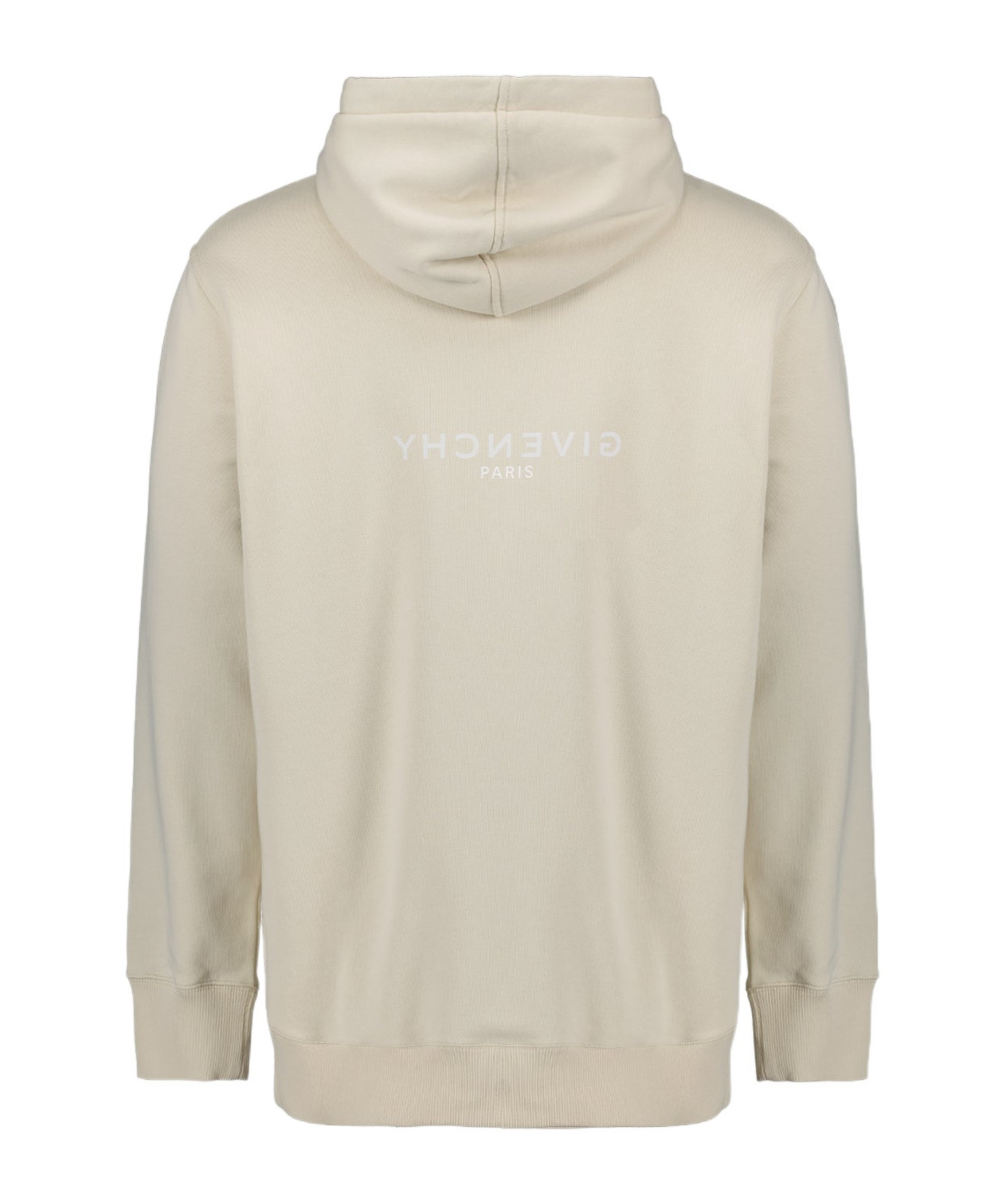 Givenchy Logo-print Cotton Hoodie In Nude