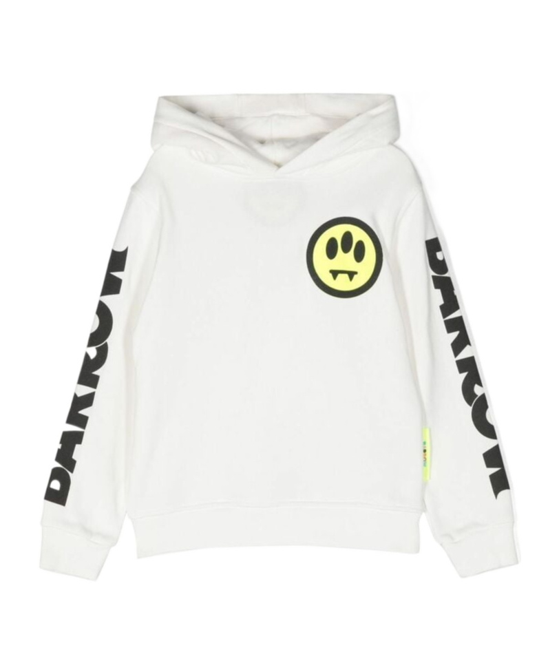 Barrow Logo-print Hoodie In White