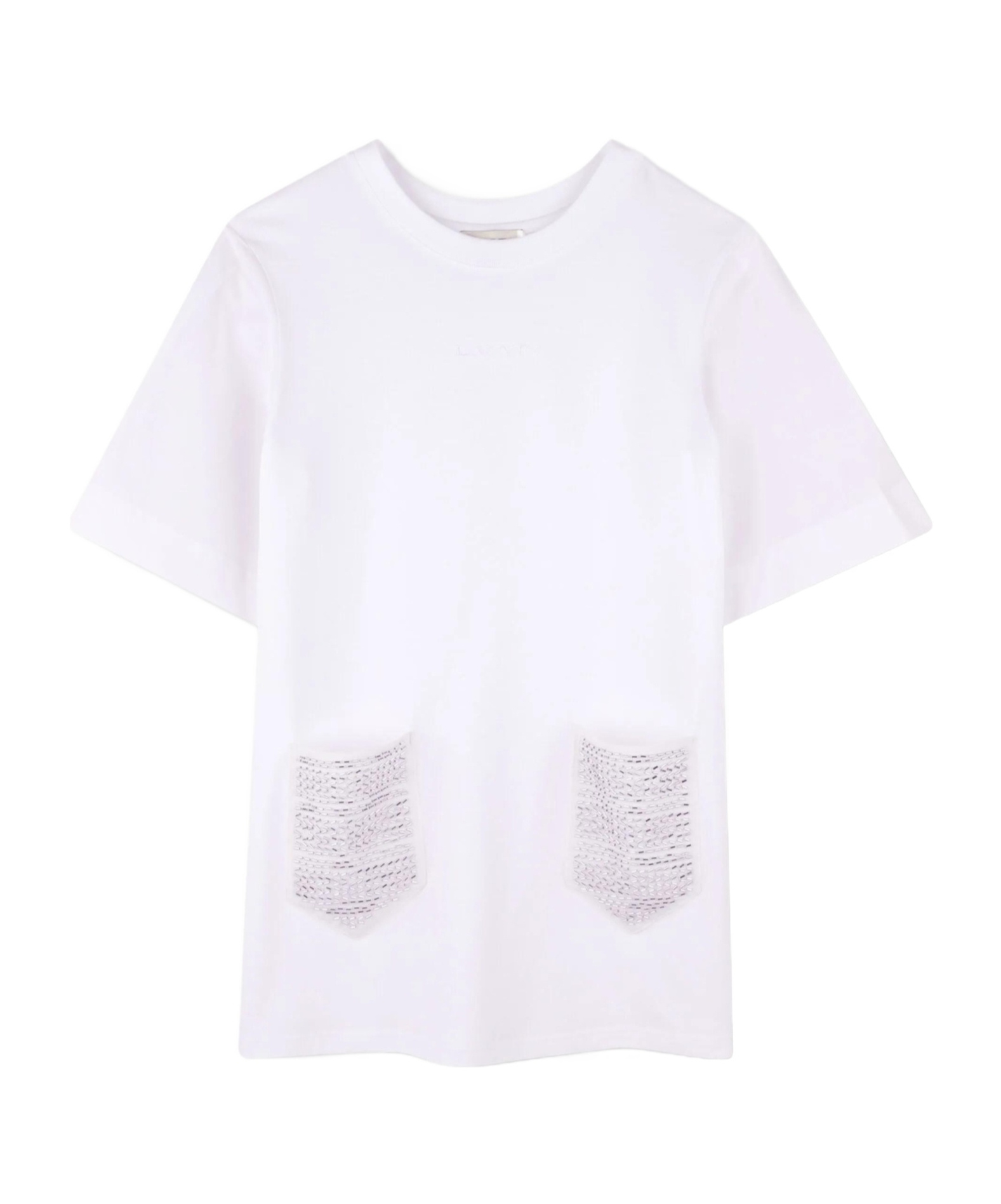 Lanvin Kids' Short-sleeved T-shirt In Gray