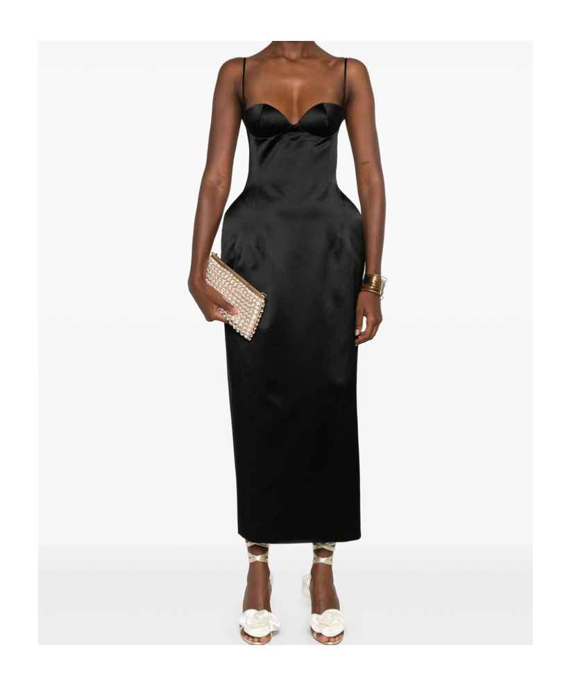 Magda Butrym Suspender Dress In Black