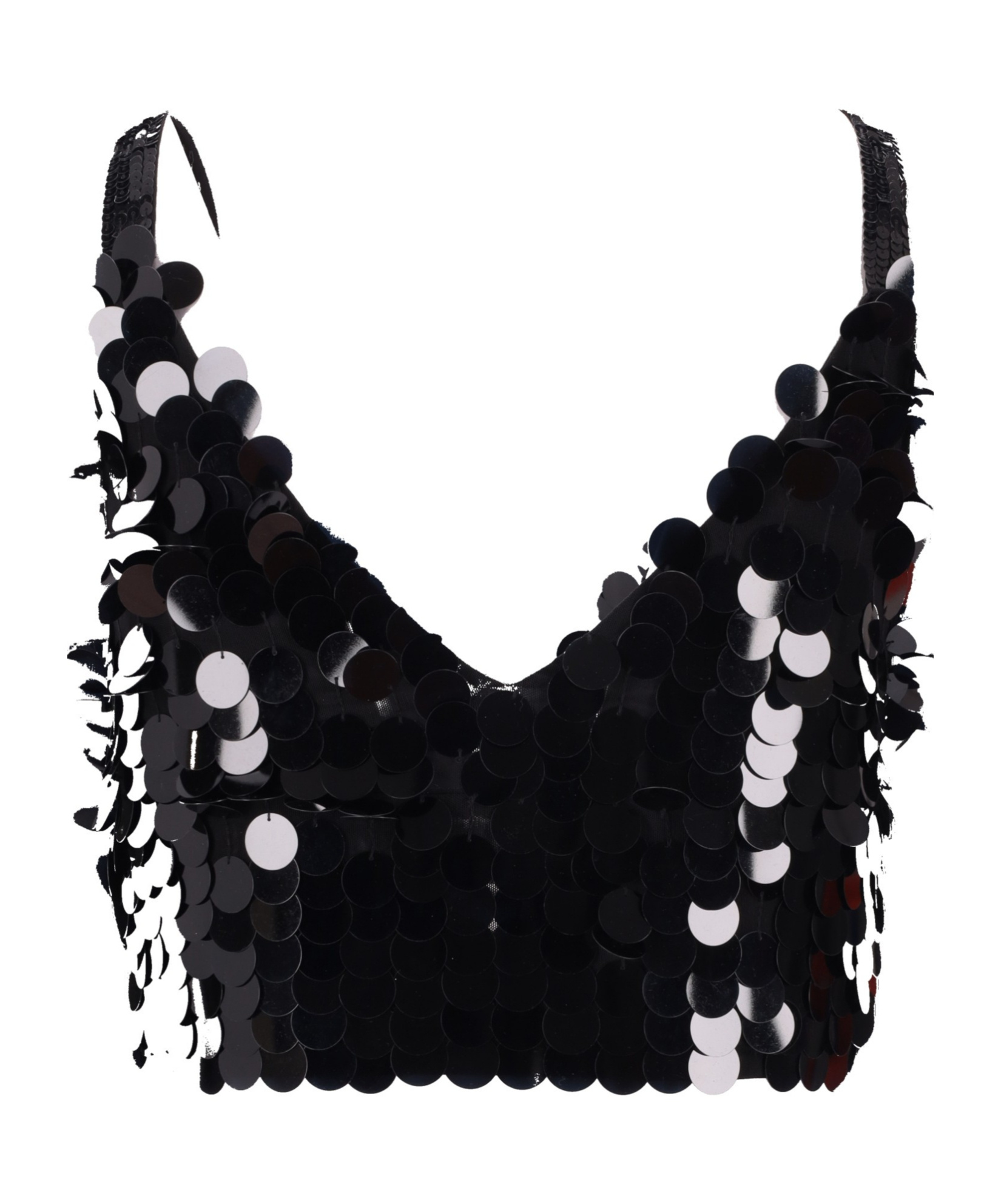 P.a.r.o.s.h Cropped Vest In Black