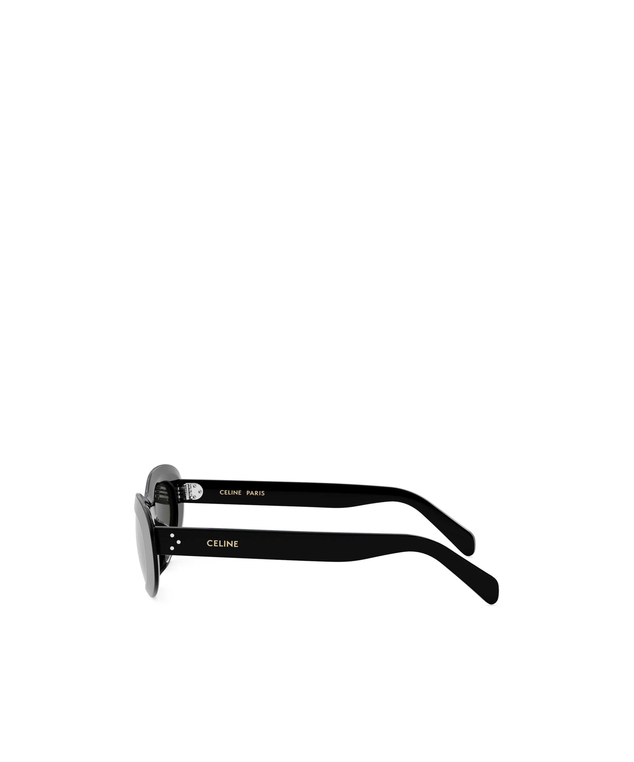 Celine 3 Dots Cat-eye Sunglasses In Black