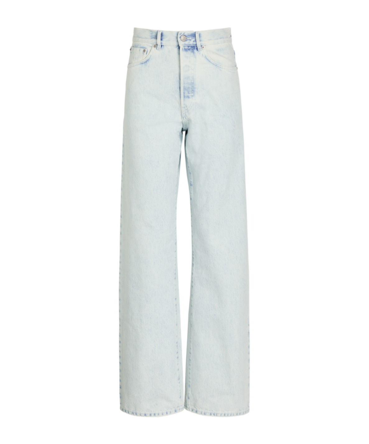 Dries Van Noten Straight Jeans In White