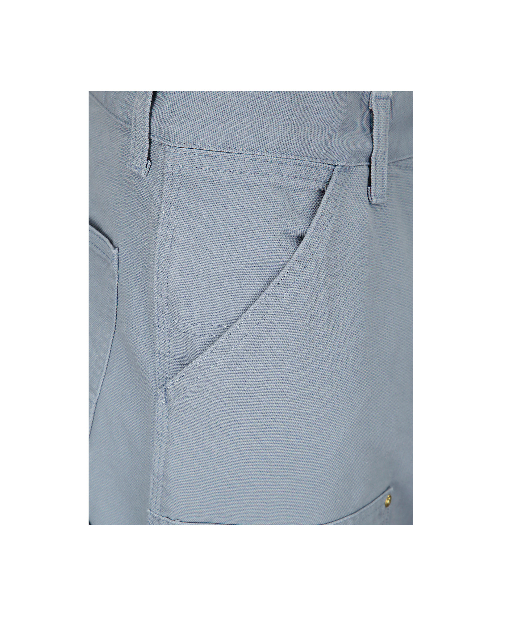 Carhartt Wip Double Knee Pants In Gray