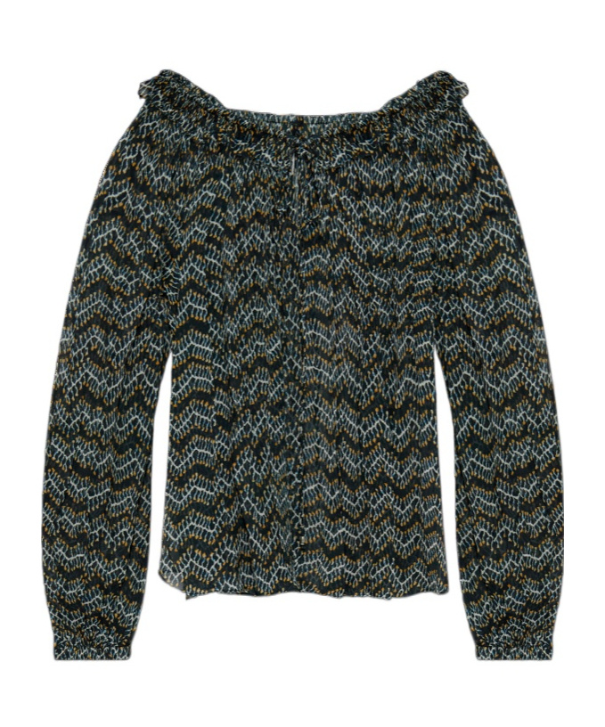 Isabel Marant Étoile Vutti Blouse In Black