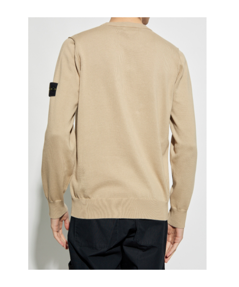 Stone Island 535d2 Chain Stitch Viscose-nylon In Nude