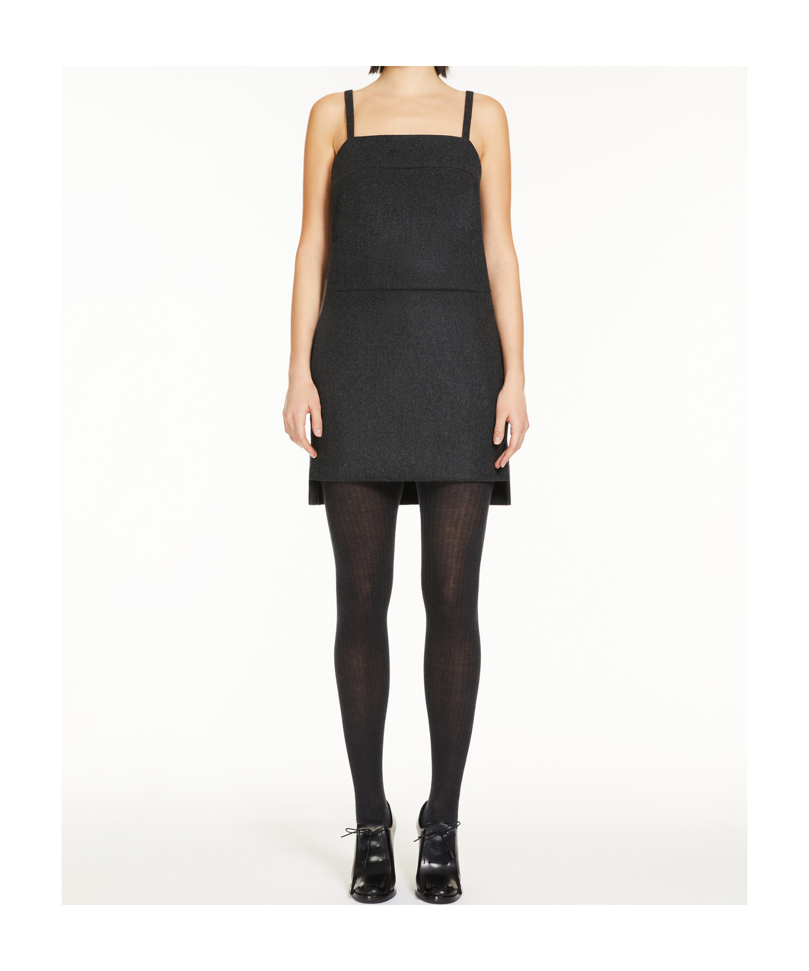 Max Mara Leale Mini Dress In Black