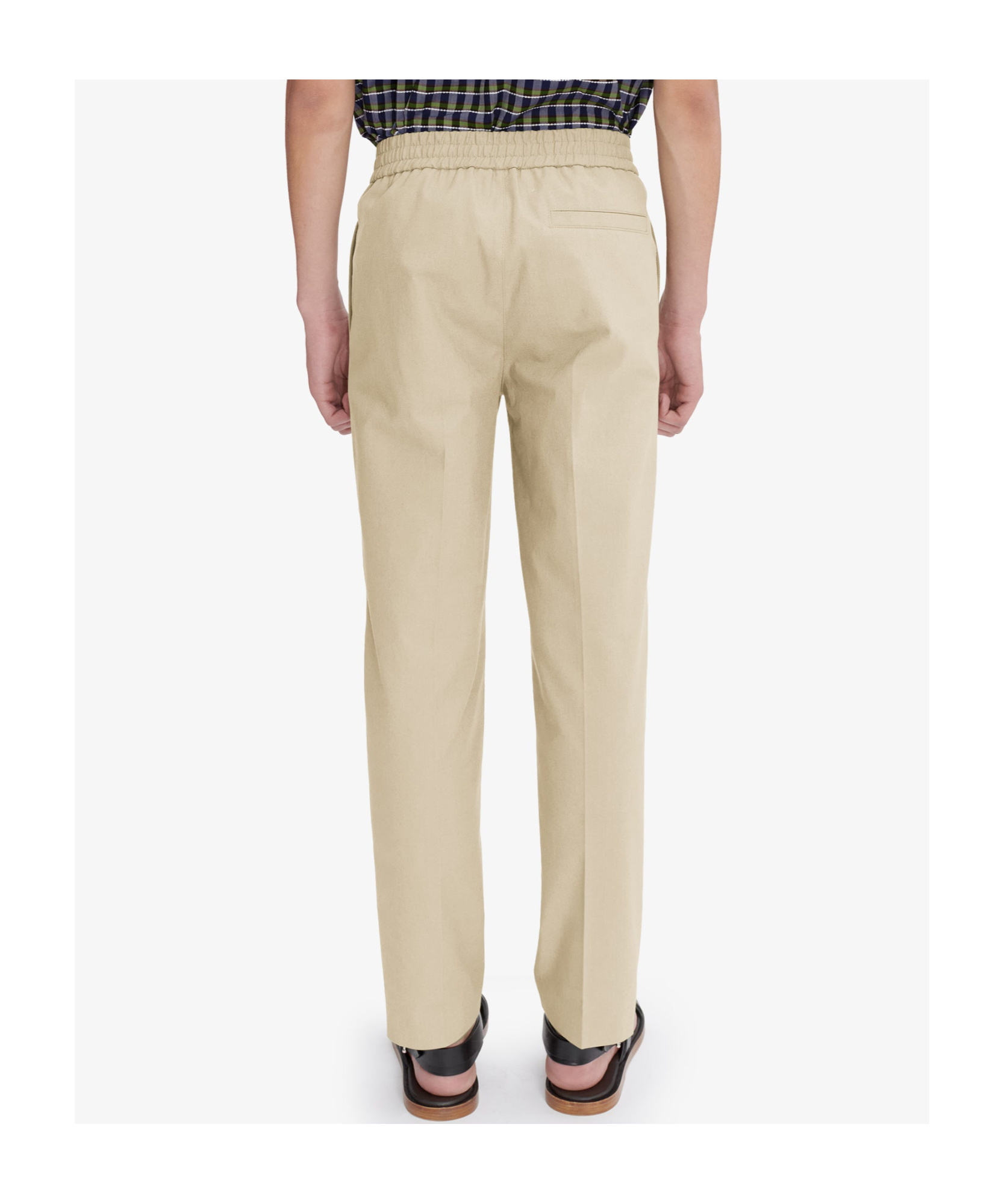Apc Pieter Straight-leg Pants In Nude