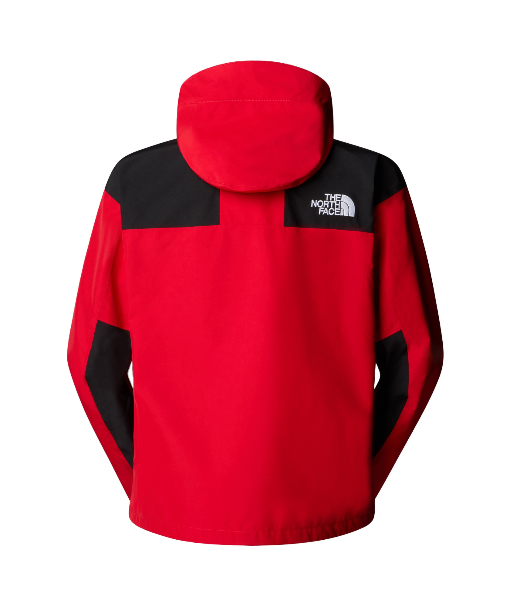 The North Face Mountain Mono Short Jacket In Red
