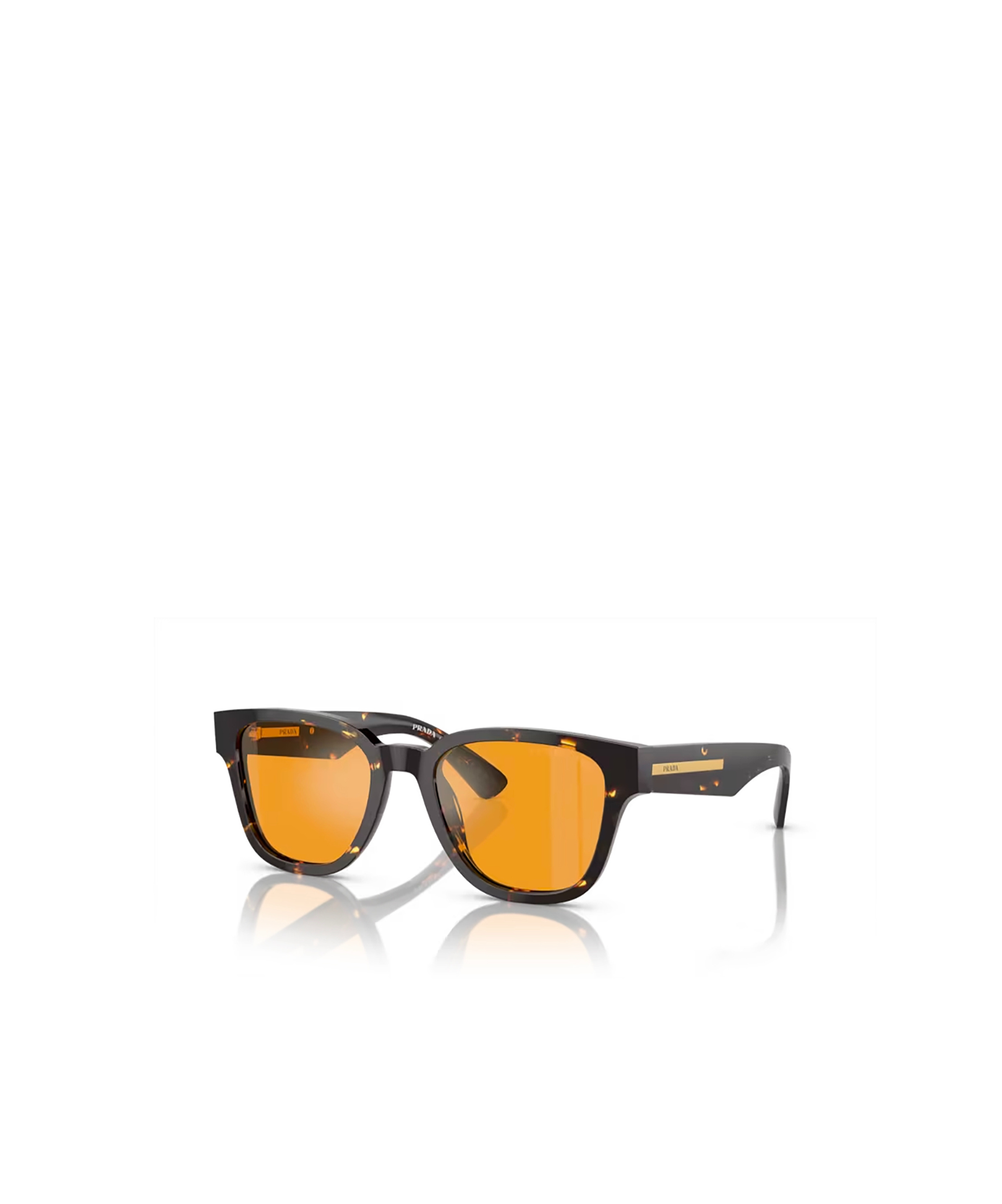 Prada Logo Sunglasses In Yellow