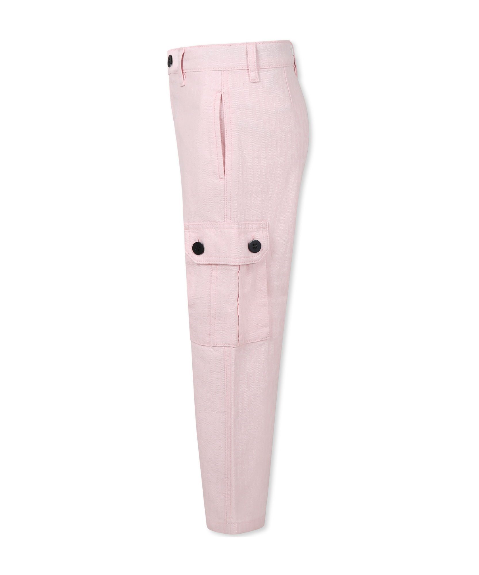 Marc Jacobs Girl's Cotton Twill Cargo Trousers In Pink