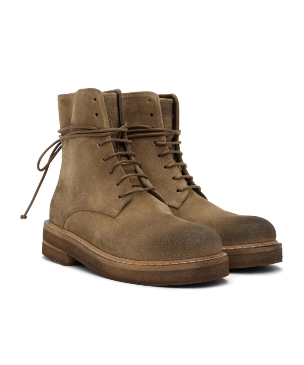 Marsèll Parrucca Laced Short Boots In Brown