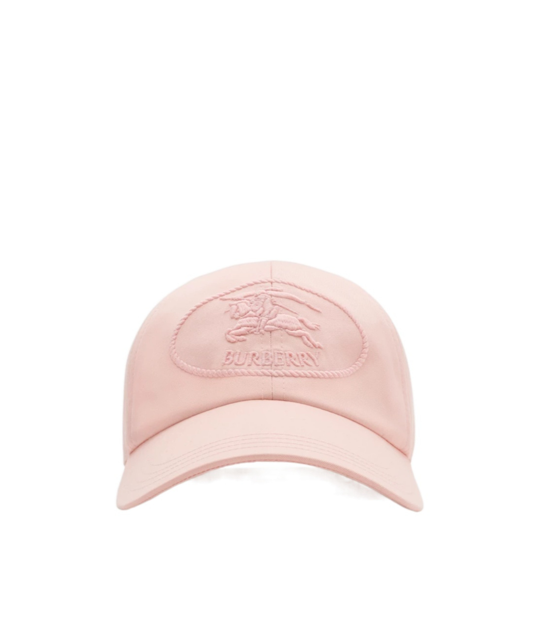 Burberry Knight Stamp Gabardine Baseball Cap In Flora