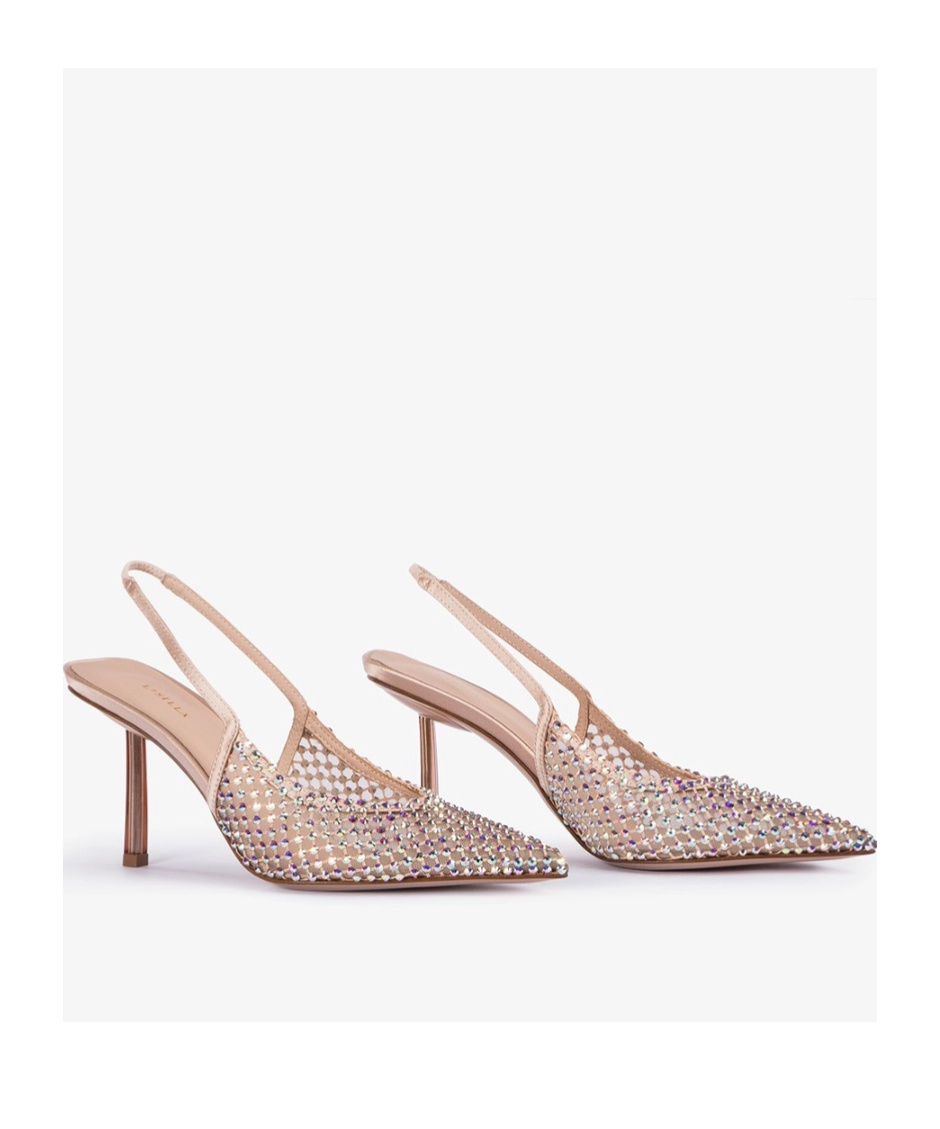 Le Silla Gilda Crystal-embellished Pumps In Multicolor